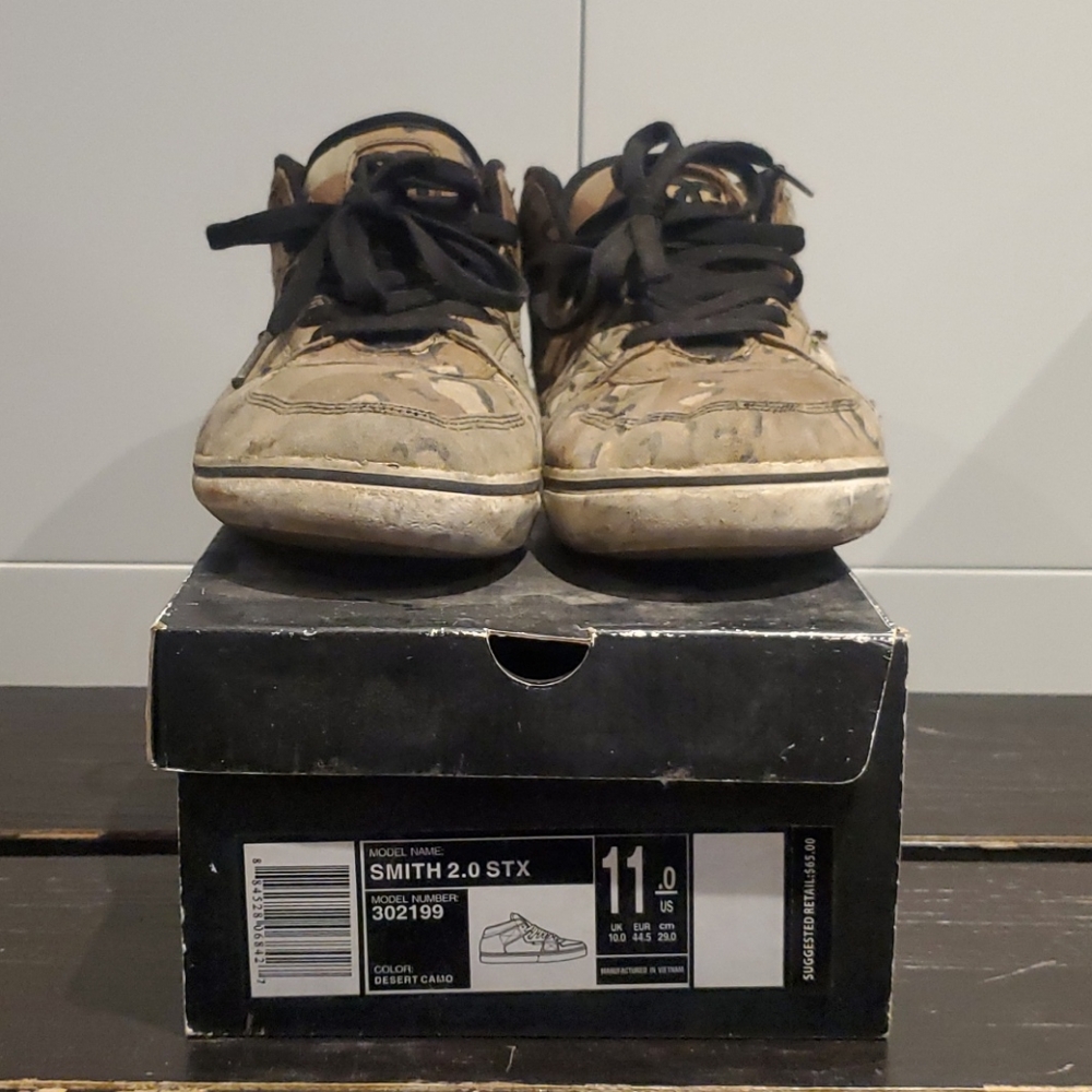 DC Smith 2.0 STX Desert Camo size 11